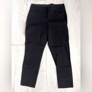 A new day Black Business Casual Pants, Stretchy Pants, Size 10, Semi-Cropped